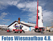 Fotos und Video vom Wiesnaufbau, 4.8.2008 (Foto. Martin Schmitz)